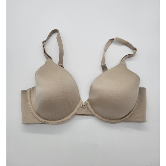 Vanity Fair Beauty Back Smoothing Beige Full Coverage Underwire Bra Size 34C - Picture 1 of 5